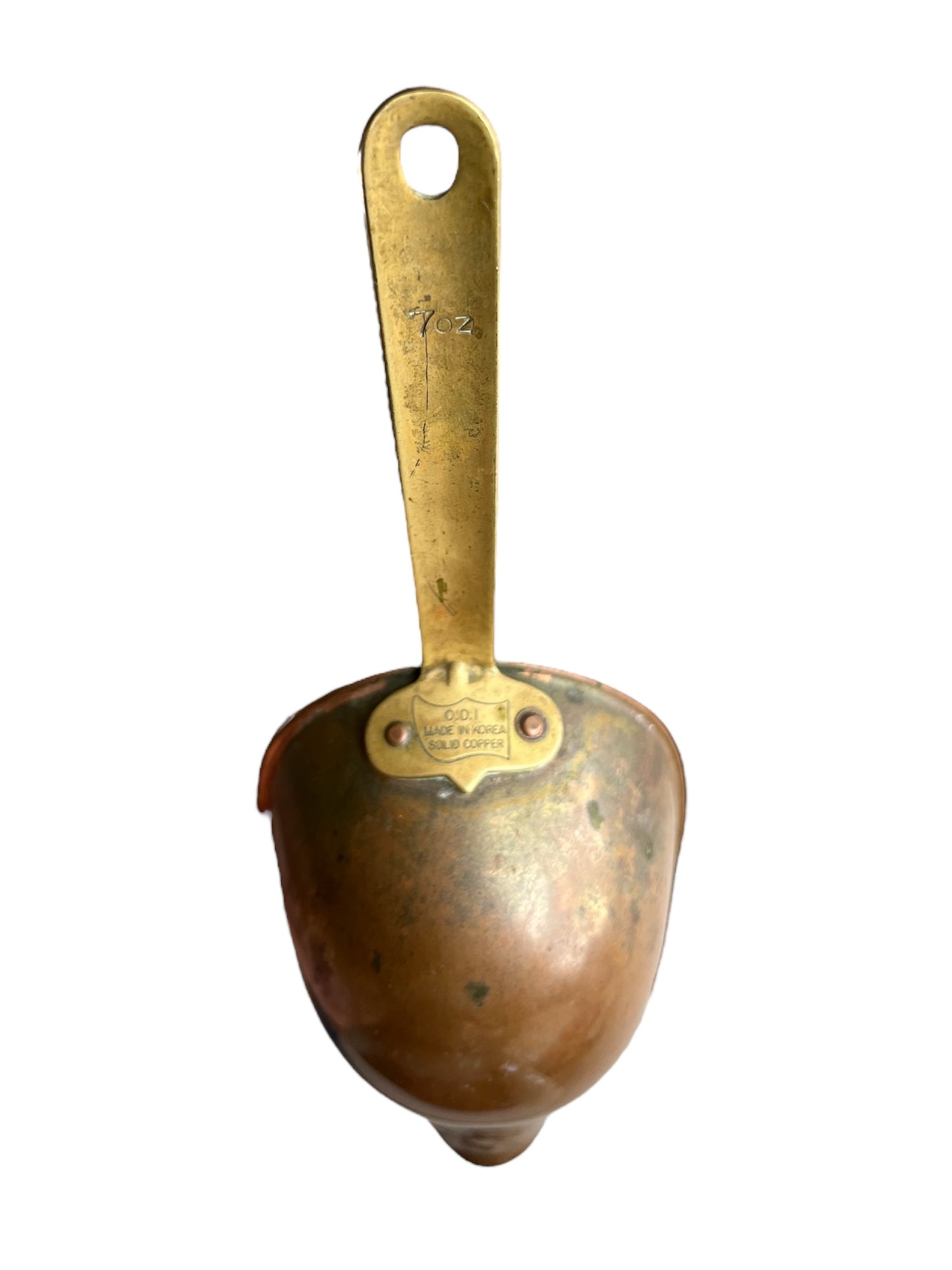 Vintage Copper and Brass Scoop